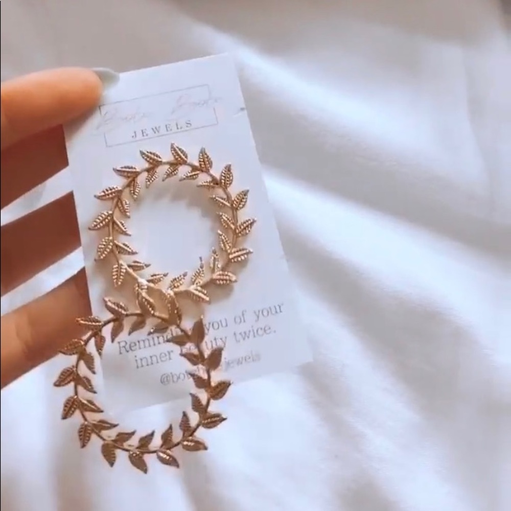 Spiral Crown Bold Earrings